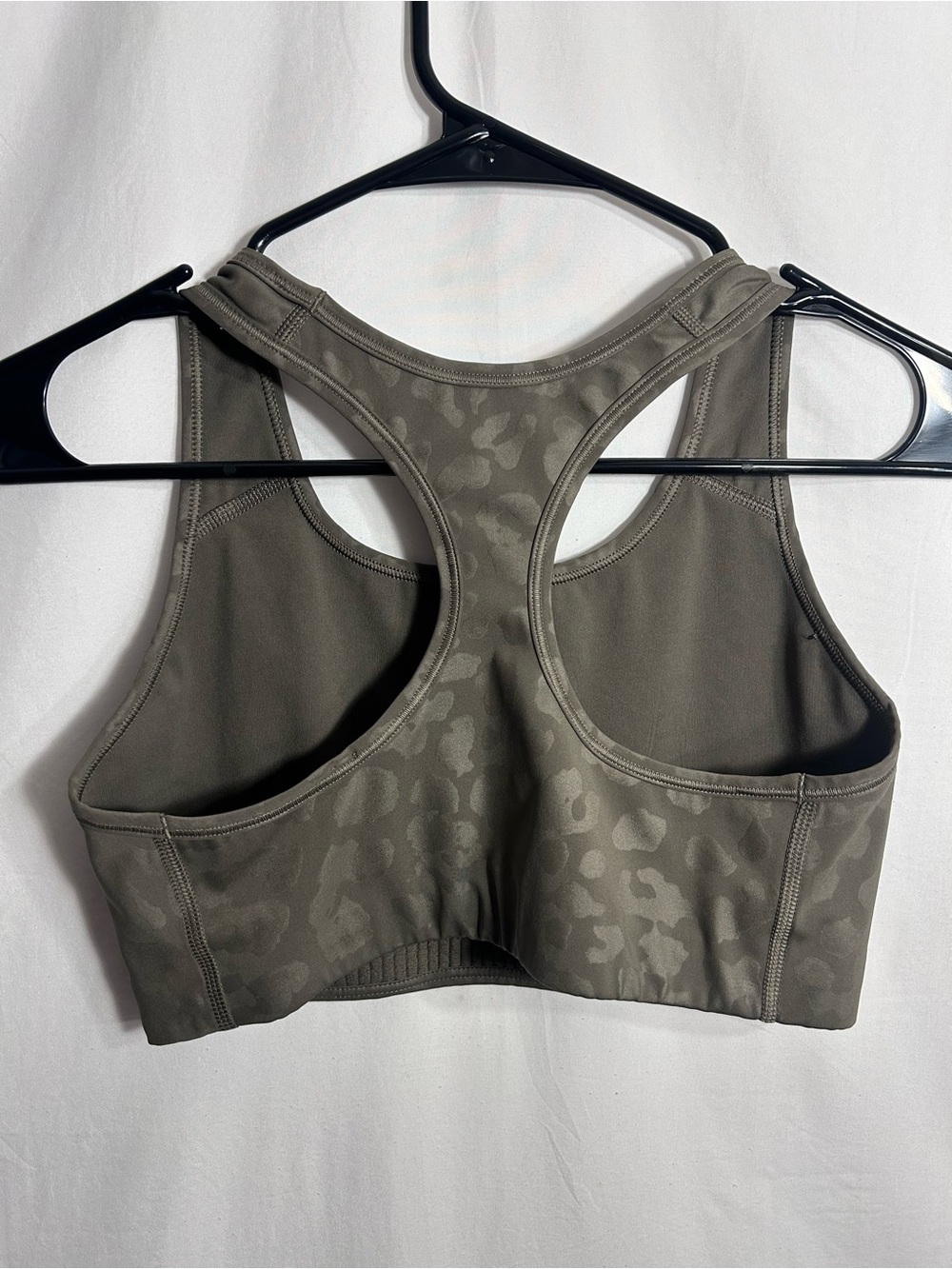 Nike Olive Camo Racerback Sports Bra - Picture 2 of 2